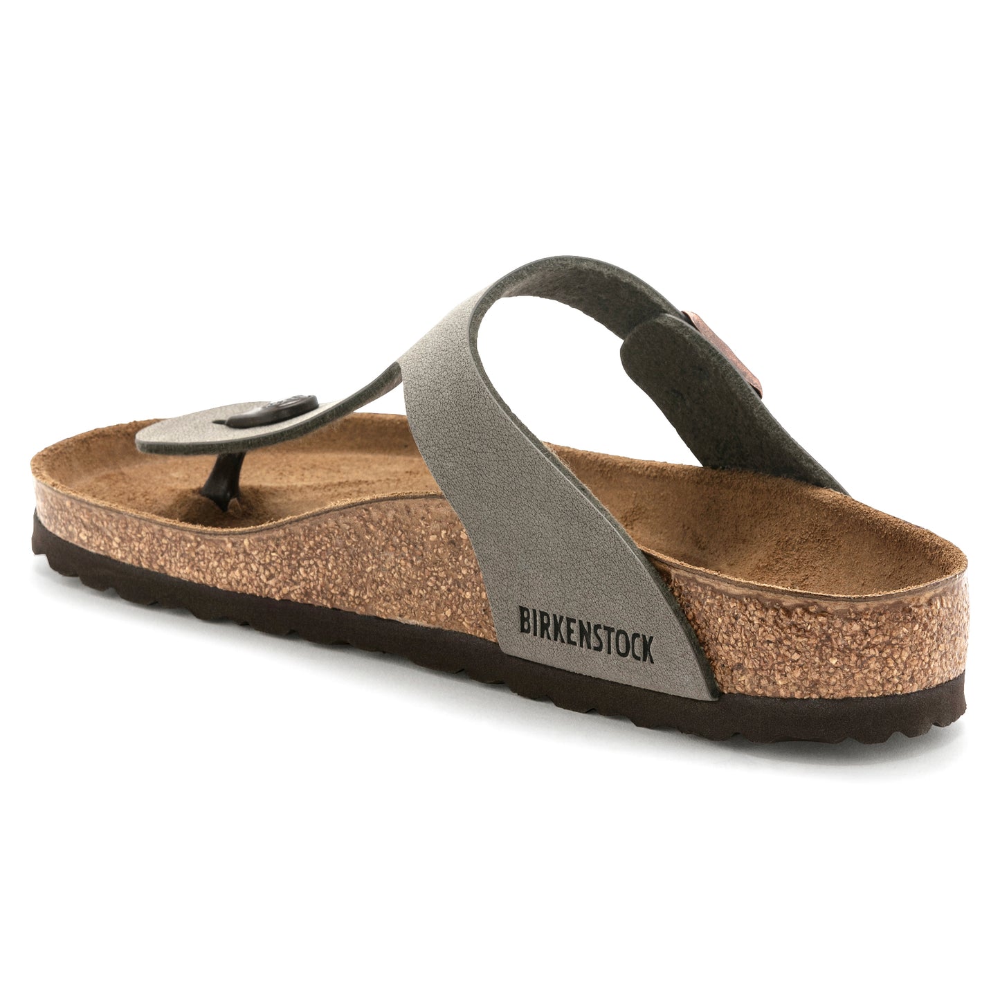 Birkenstock Gizeh Stone BirkiBuc Regular - 043391 | Blue Heeler Boots