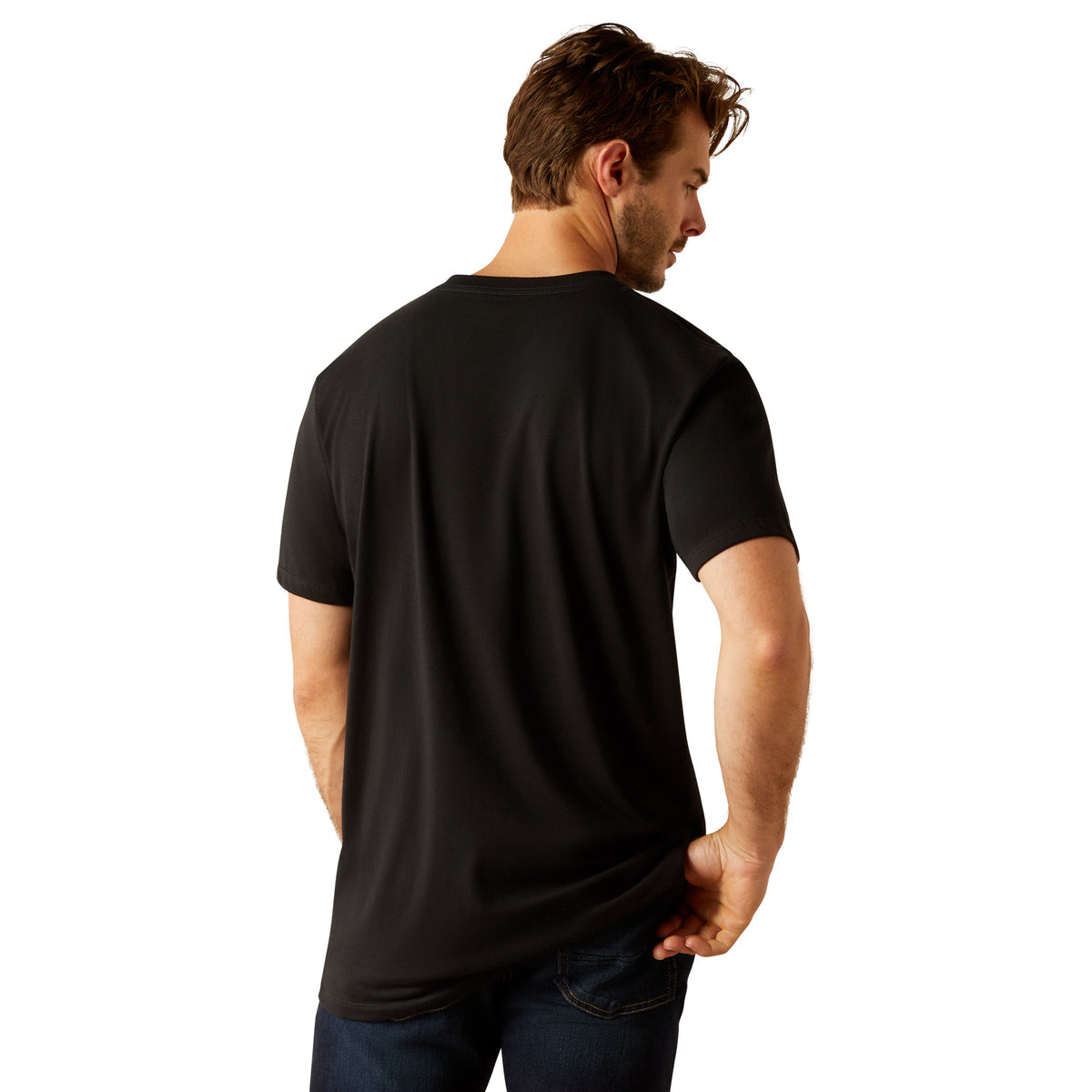 Ariat Vertical Logo T-Shirt - 10055150 | Blue Heeler Boots