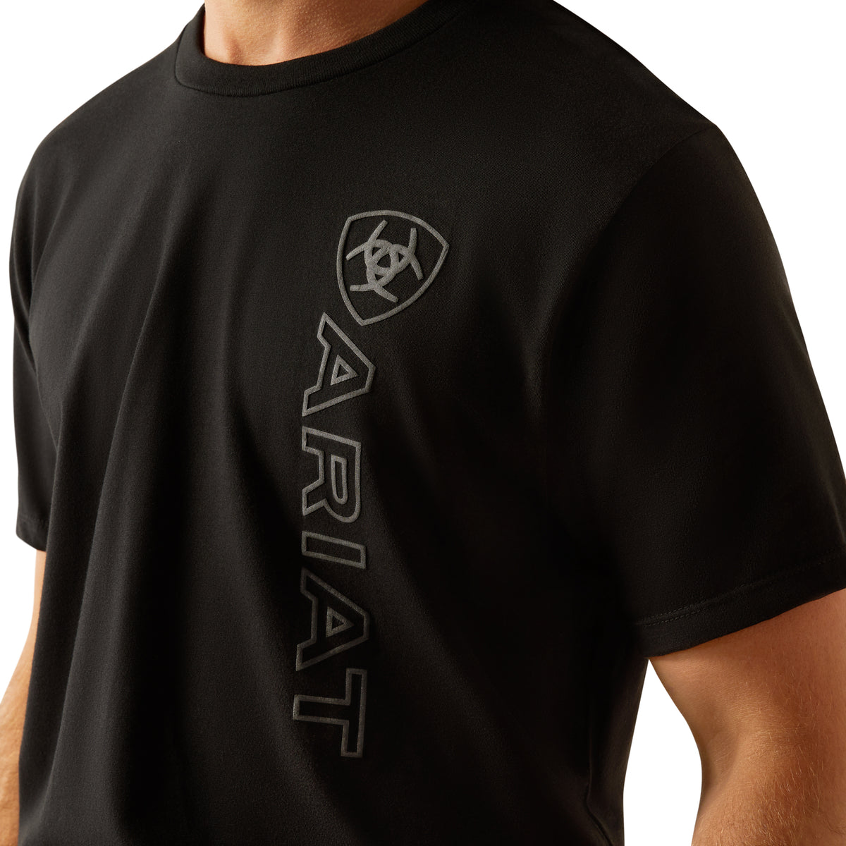 Ariat Vertical Logo T-Shirt - 10055150 | Blue Heeler Boots