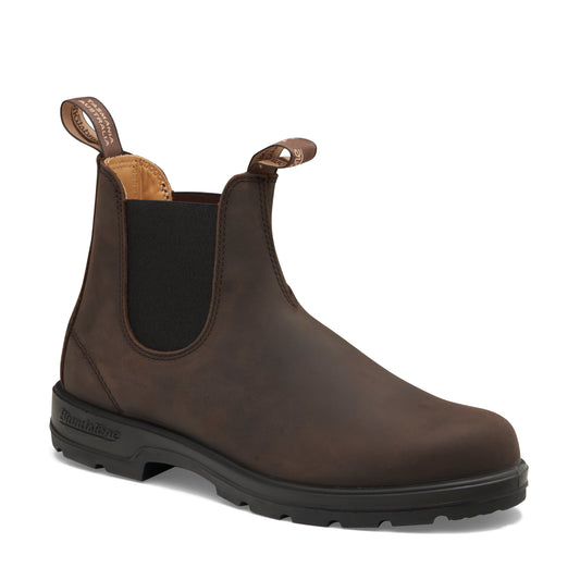 Blundstone Brown Premium Water-Resistant Nubuck Leather Elastic Side Boot - 2340 | Blue Heeler Boots