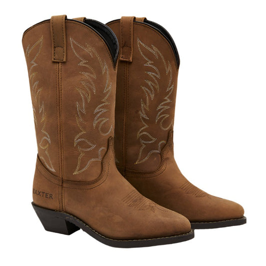 Baxter Ladies Western Distressed Boot - BAX384 | Blue Heeler Boots