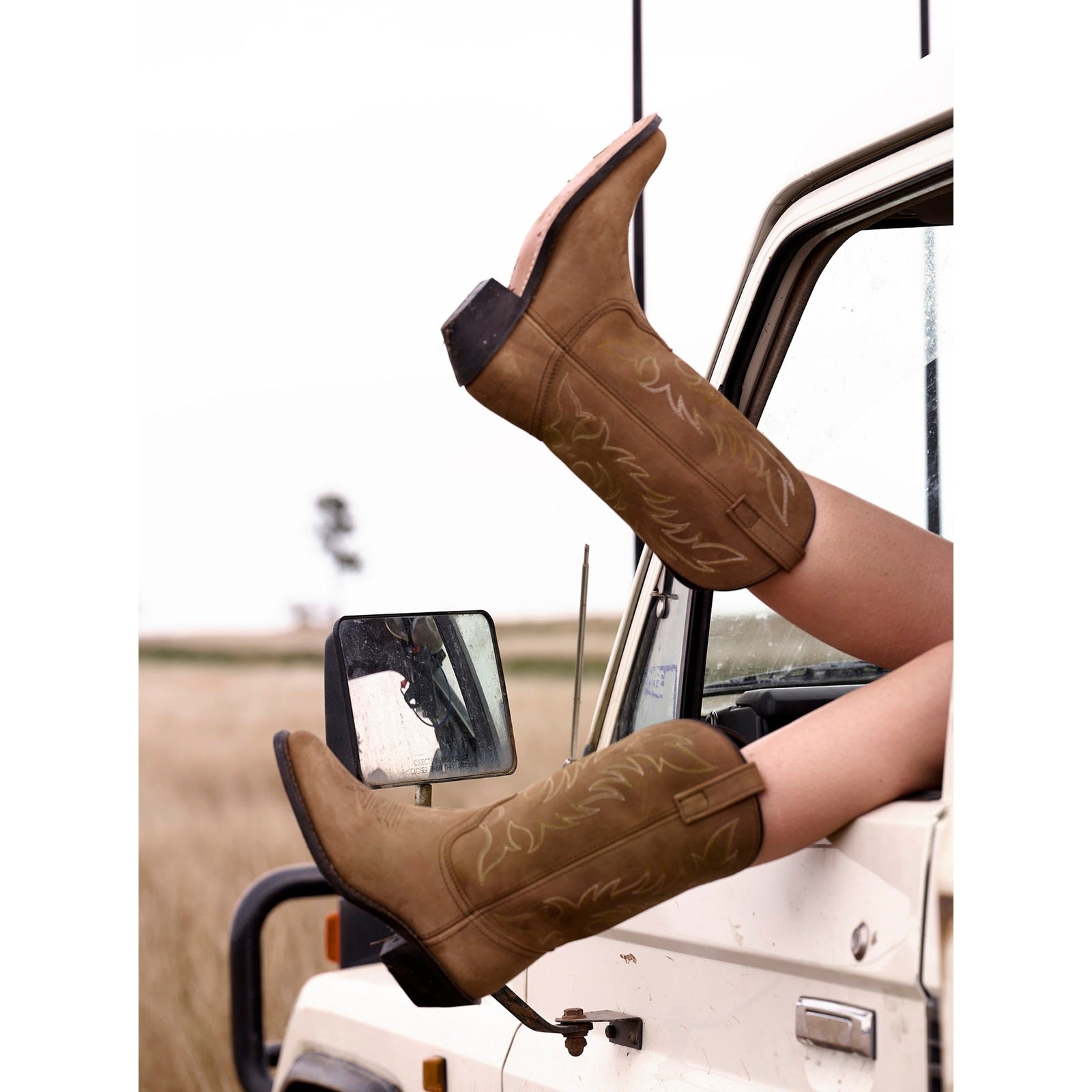 Baxter Ladies Western Distressed Boot - BAX384 | Blue Heeler Boots