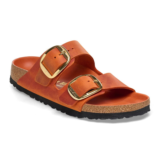 Birkenstock Arizona Big Buckle Burnt Orange Oiled Leather Regular - 1026609 | Blue Heeler Boots
