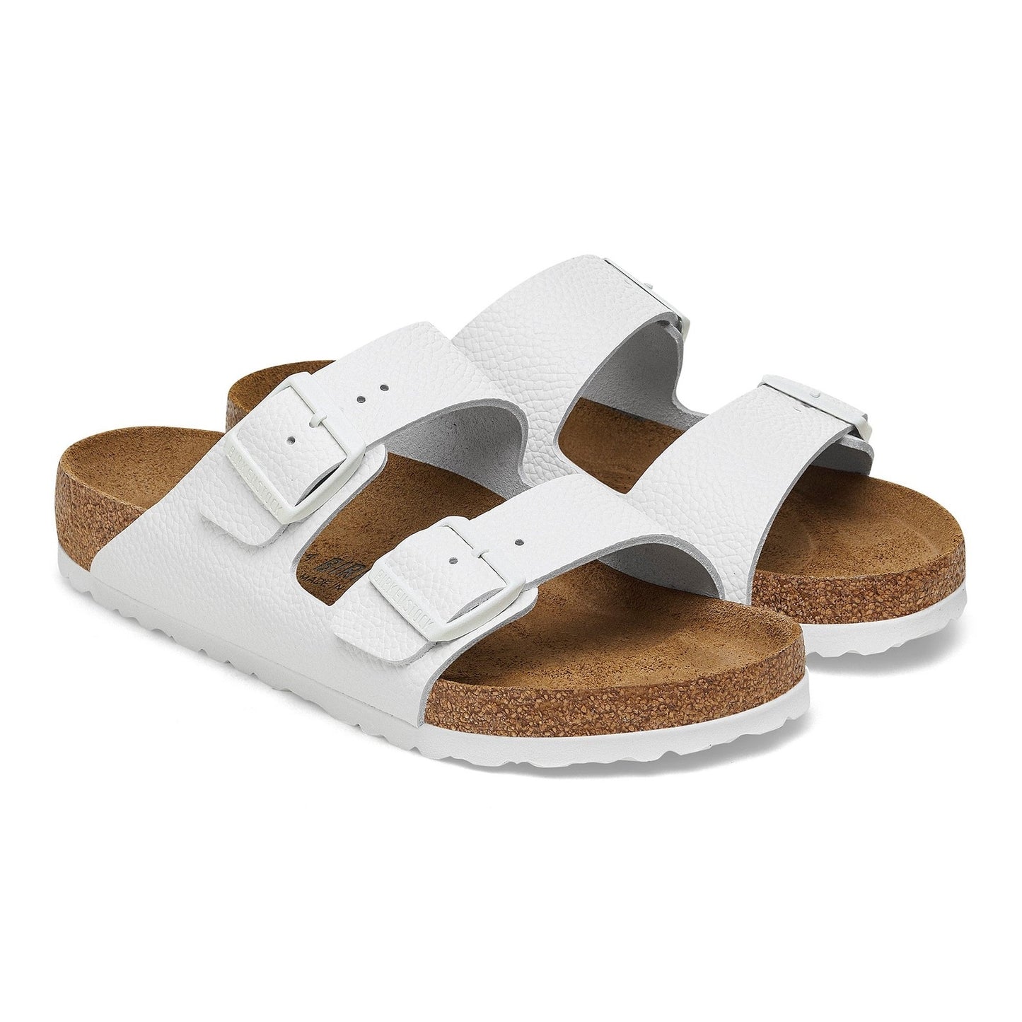 Birkenstock Arizona White Smooth Leather Regular - 1025048 | Blue Heeler Boots