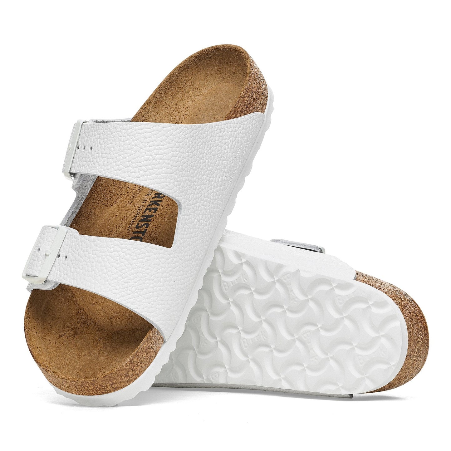 Birkenstock Arizona White Smooth Leather Regular - 1025048 | Blue Heeler Boots