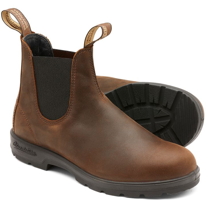 Blundstone Antique Brown Elastic Side Boot 1609 | Blue Heeler Boots