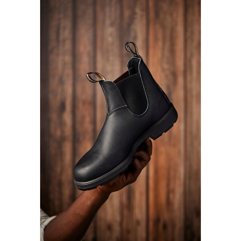 Blundstone Black Elastic Side Boot 510 | Blue Heeler Boots