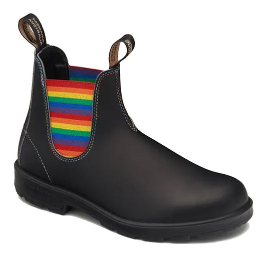 Blundstone Black/Rainbow Elastic Side Boot - 2105 | Blue Heeler Boots