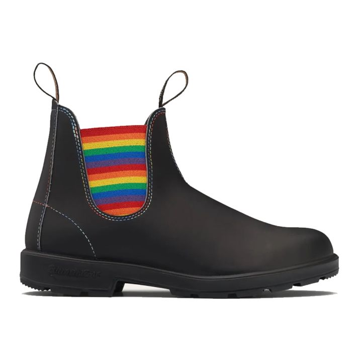 Blundstone Black/Rainbow Elastic Side Boot - 2105 | Blue Heeler Boots