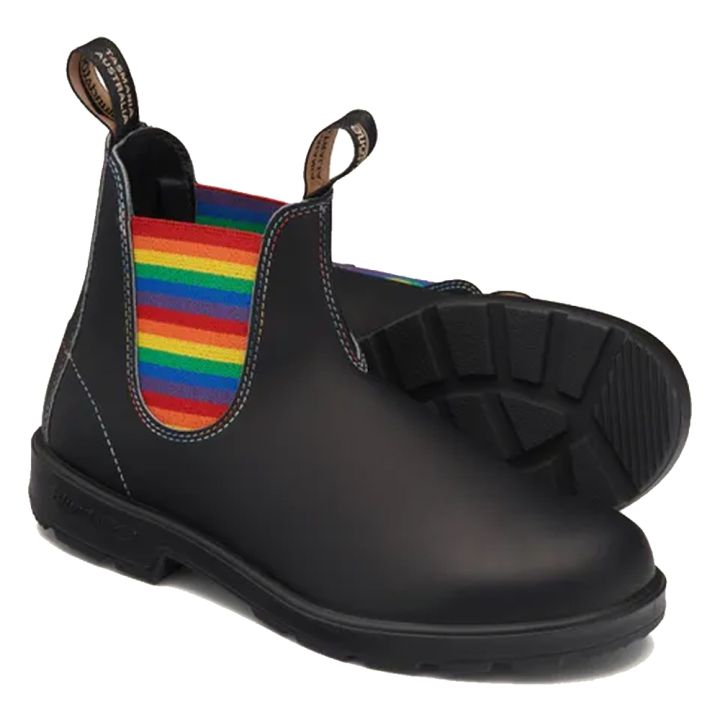 Blundstone Black/Rainbow Elastic Side Boot - 2105 | Blue Heeler Boots