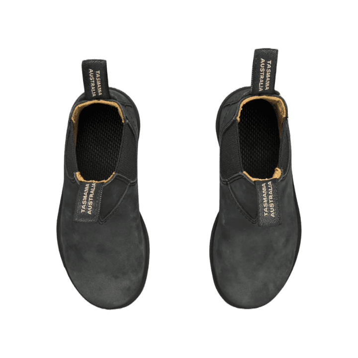 Blundstone Kids Rustic Black Elastic Side Boot 1325 | Blue Heeler Boots