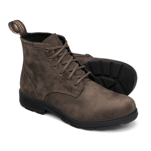 Blundstone Rustic Brown Lace Up Boot 1930 blue-heeler-boots