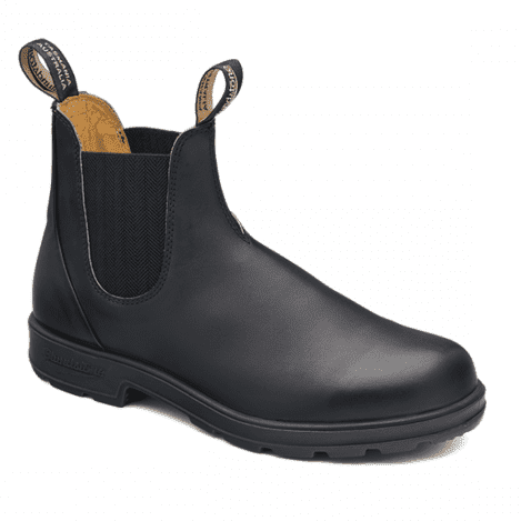 Blundstone Unisex Black Work Boot V Cut 610