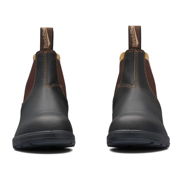 Blundstone Unisex V Cut Elastic Side non-Safety Work Boot 600 | Blue Heeler Boots