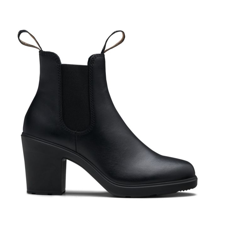 Blundstone Womens Elastic Sided Black Heel Boot - 2365 | Blue Heeler Boots