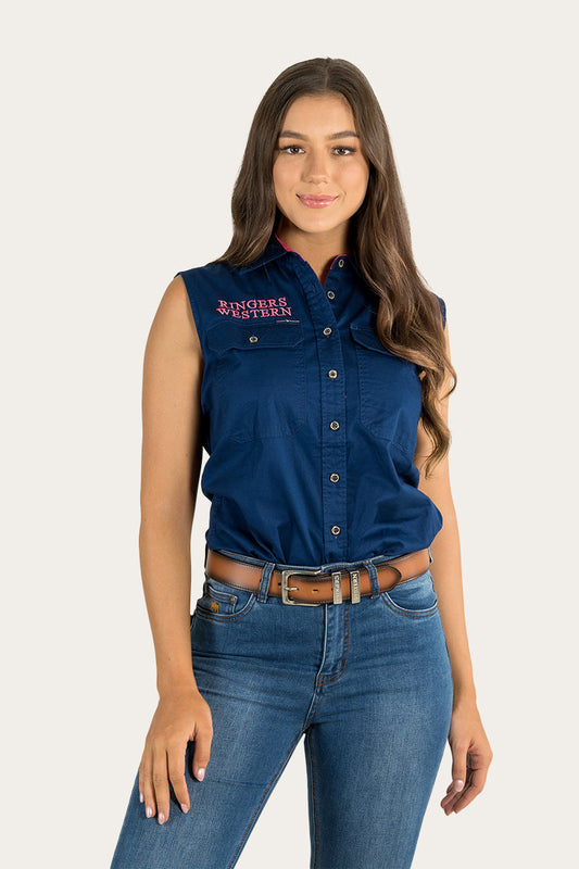 Signature Jillaroo Womens Sleeveless Work Shirt - 220210991 | Blue Heeler Boots