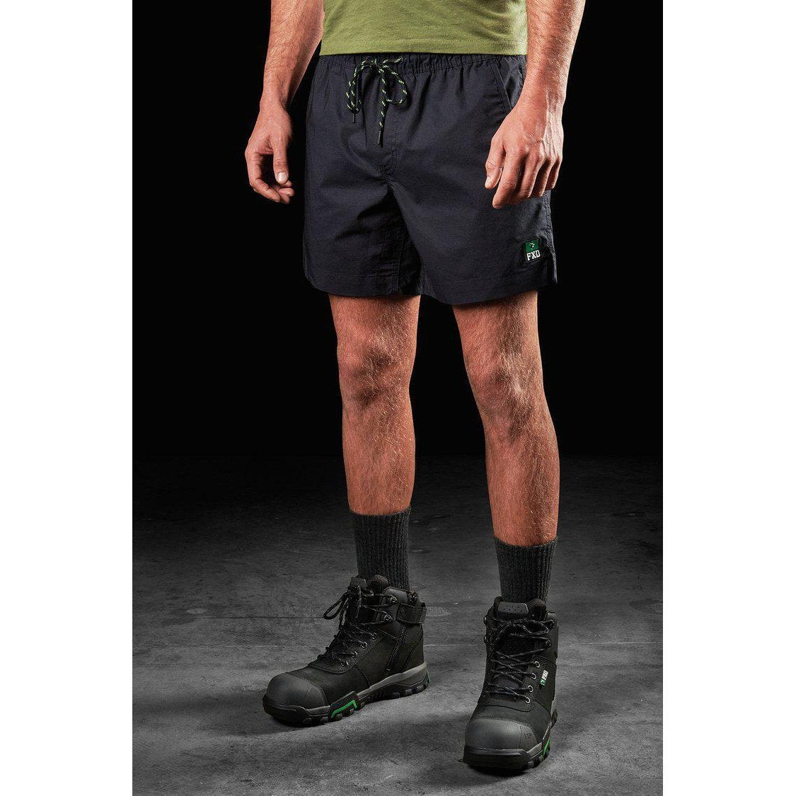 FXD Repreve Stretch Elastic Waist Work Shorts - WS-4 | Blue Heeler Boots