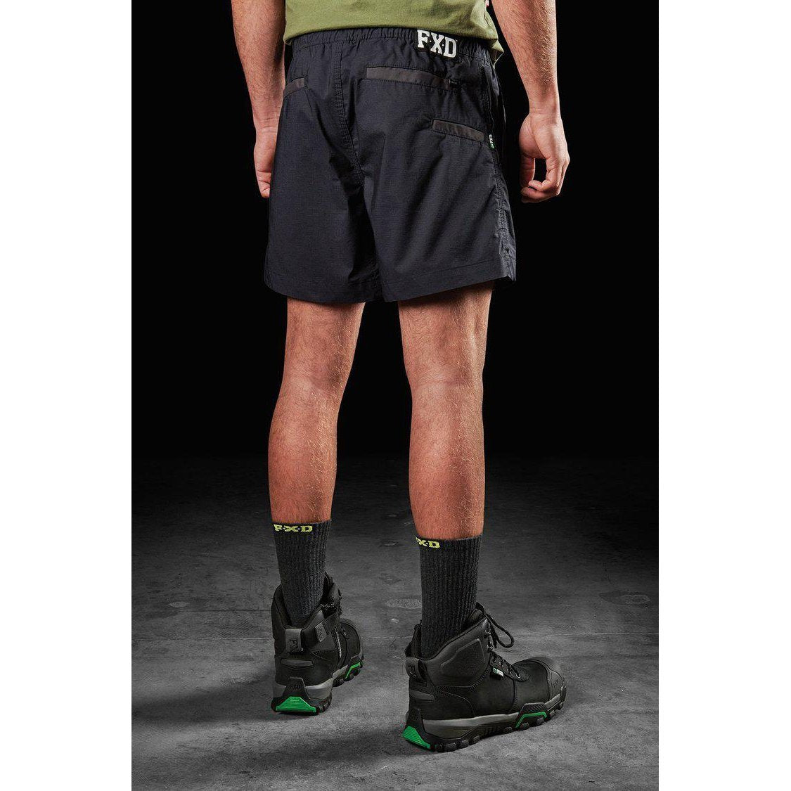 FXD Repreve Stretch Elastic Waist Work Shorts - WS-4 | Blue Heeler Boots