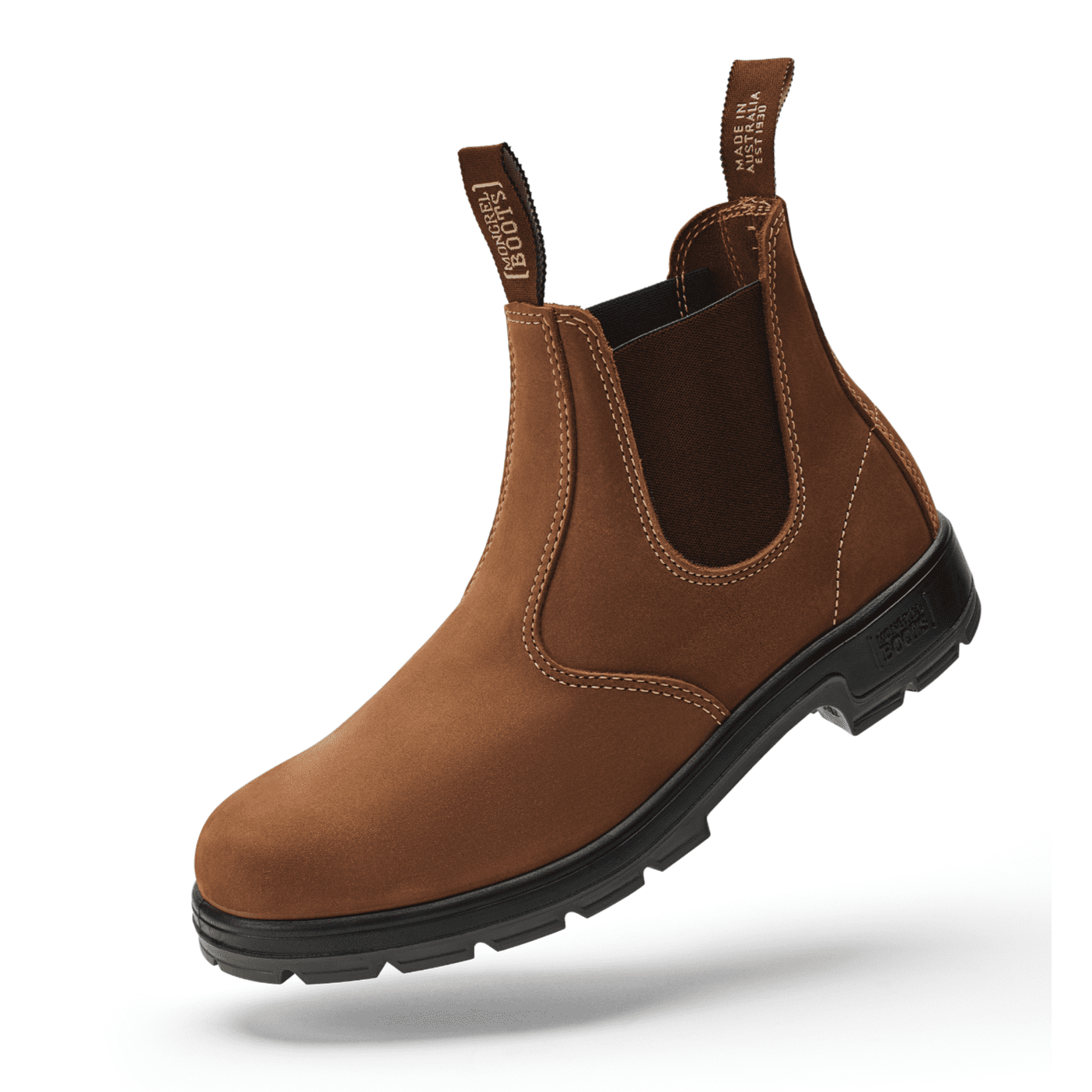 Mongrel Vintage Brown K9 Elastic Sided Boot - K91070 | Blue Heeler Boots