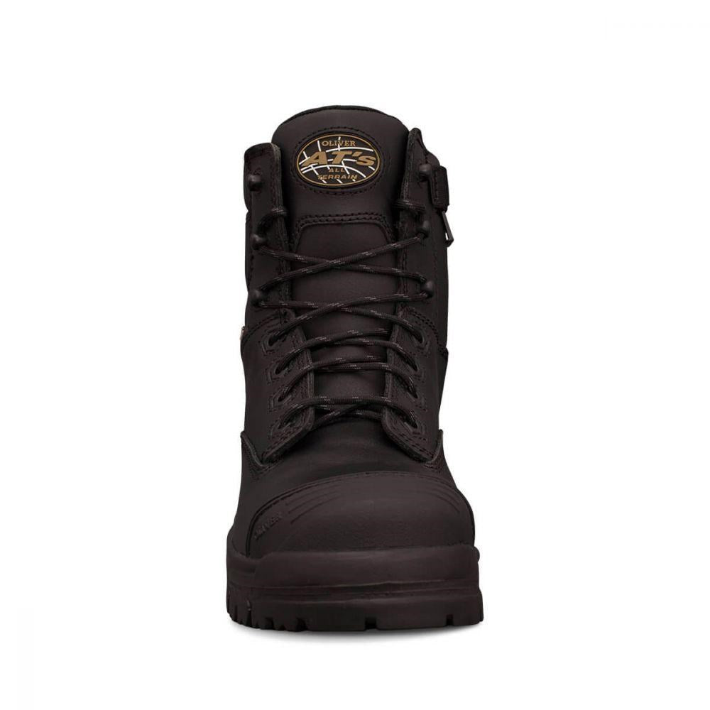 Oliver 150mm Zip Sided Boot - 45-645Z | Blue Heeler Boots