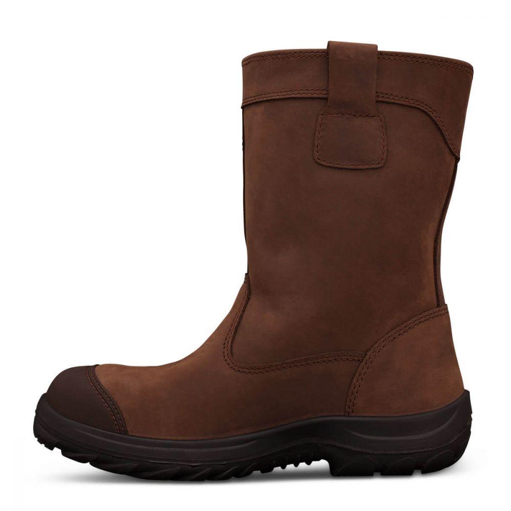 Oliver 250mm Brown Pull On Riggers Boot - 34-692 blue-heeler-boots