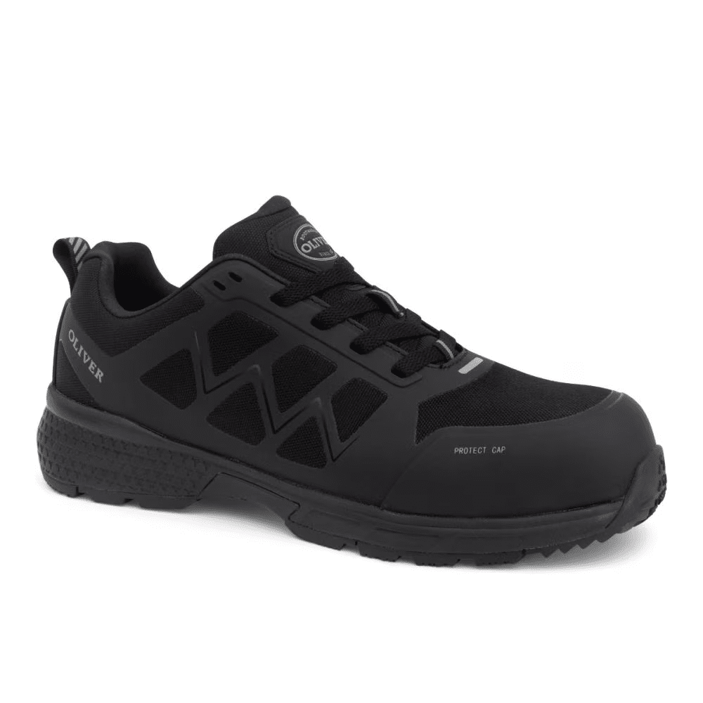 Oliver Black Lace Up Jogger Shoe - 40815 | Blue Heeler Boots