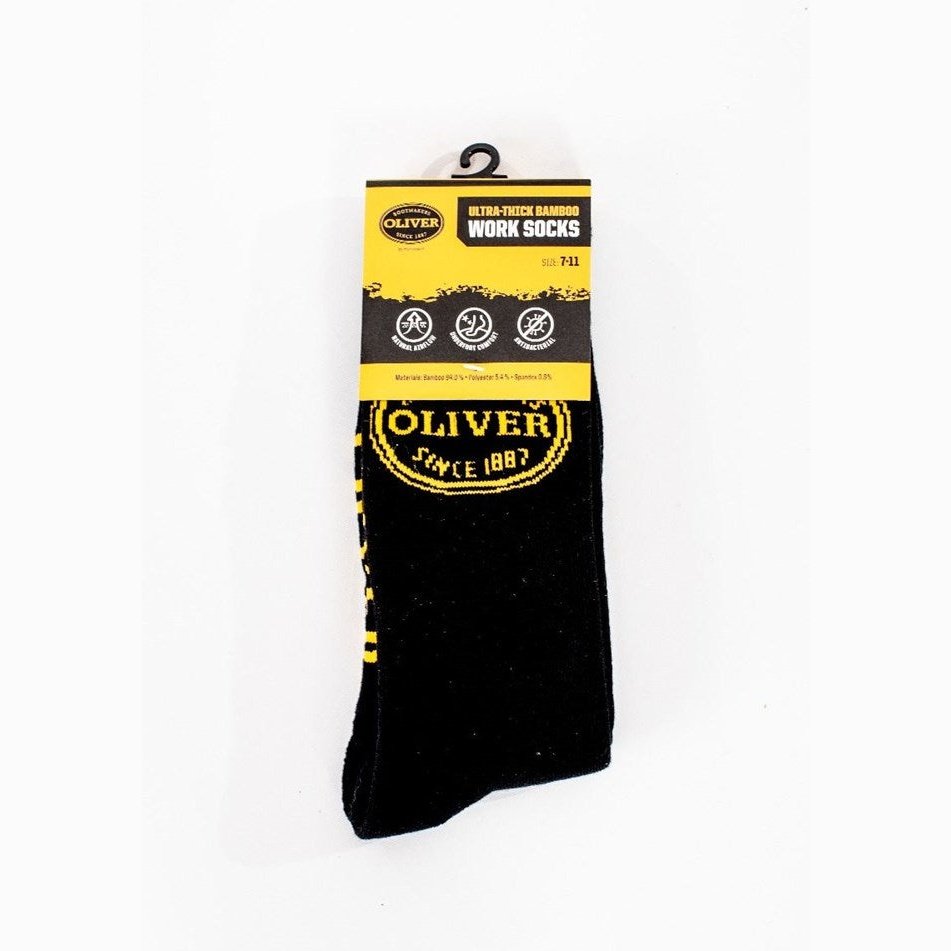 OLIVER Ultra-thick Bamboo Work Socks fits size 7-11 | Blue Heeler Boots