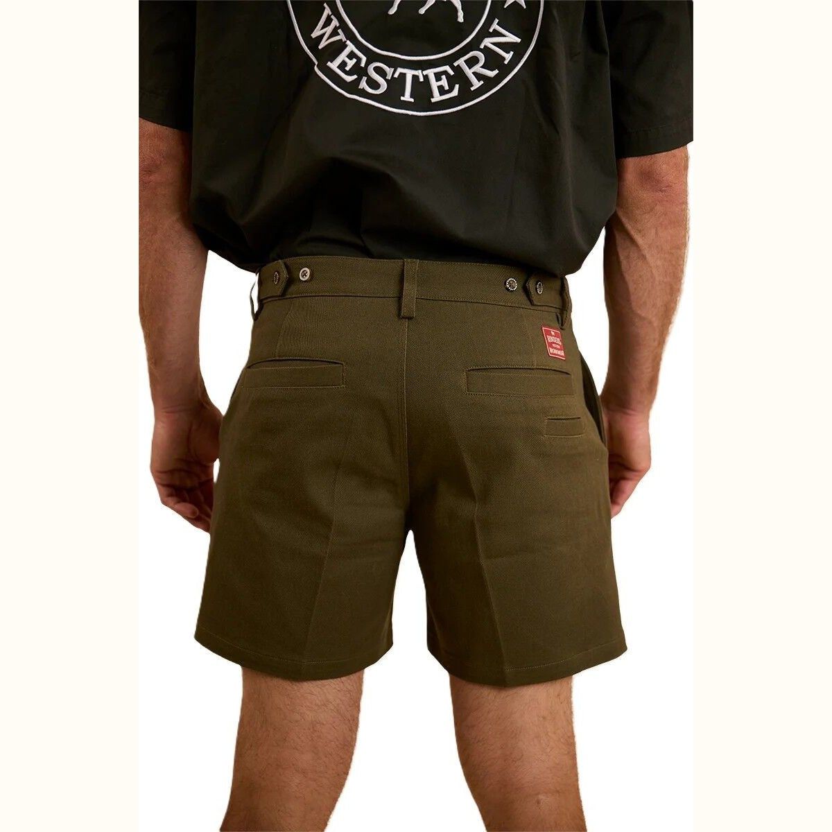 Ringers & Western Cloncurry Mens Heavyweight Work Short - 121104RW | Blue Heeler Boots