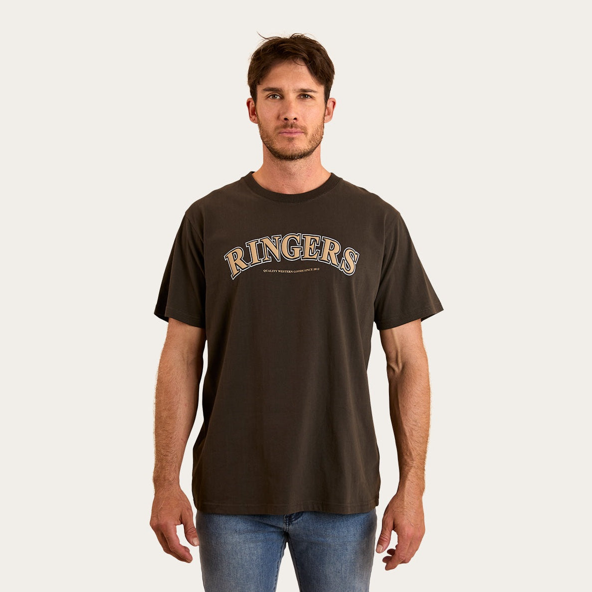 Ringers & Western Princeton Mens Loose Fit T - 123109RW | Blue Heeler Boots
