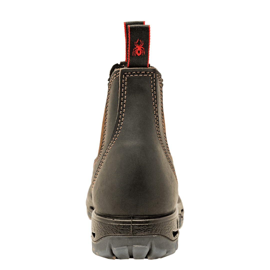 Redback Bobcat Safety Toe Claret Oil Kip - USBOK | Blue Heeler Boots