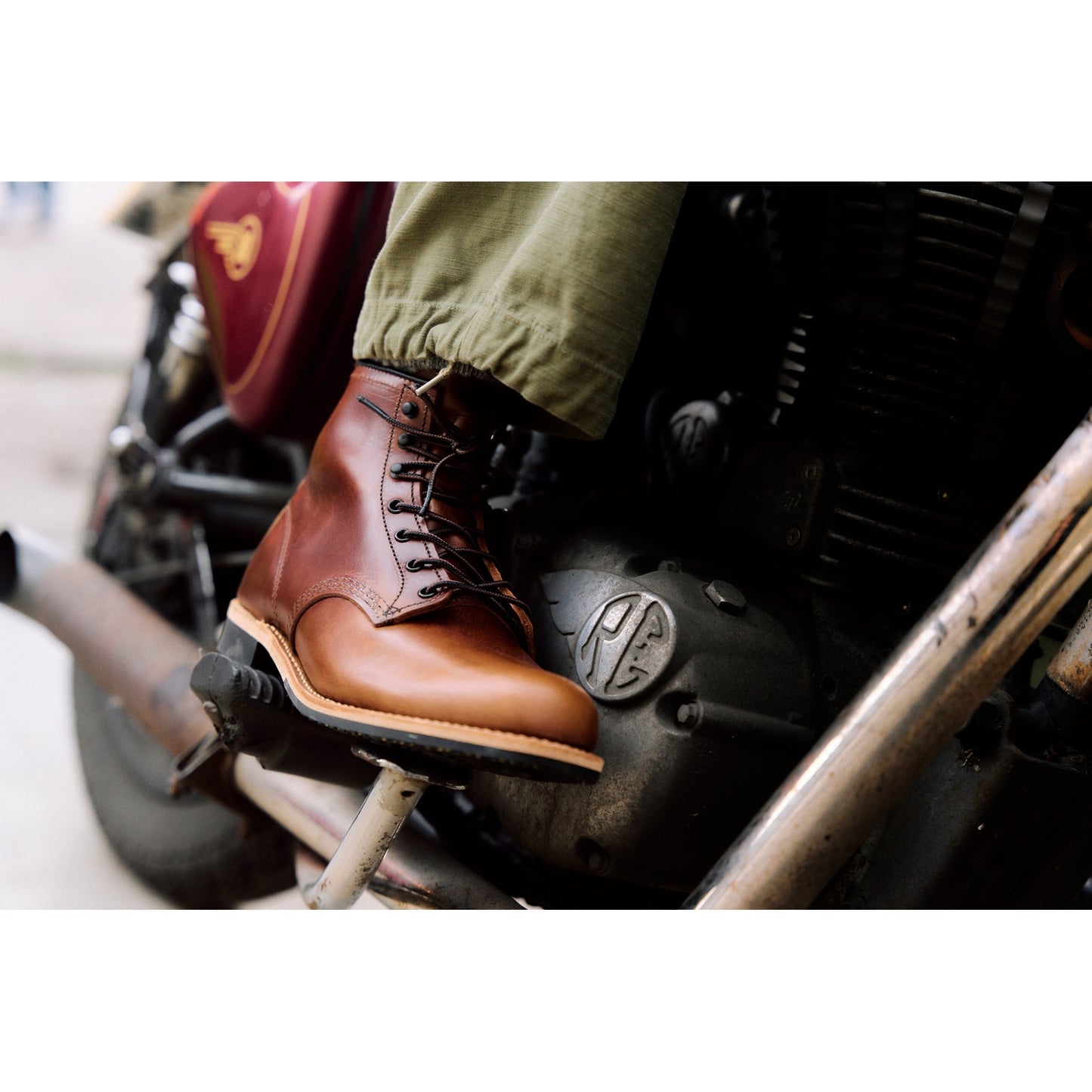 Redwing Beckman Cigar Excalibur Leather - 9422 | Blue Heeler Boots