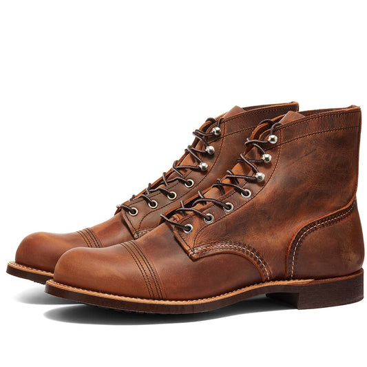 Redwing Iron Ranger, Copper Rough & Tough 8085, Blue Heeler Boots