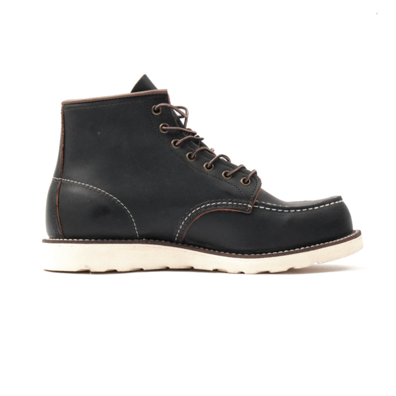 Redwing Moc Toe 6-inch, Black 8849 | Blue Heeler Boots