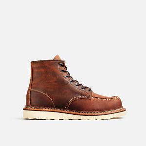 Redwing Moc Toe 6-inch, Copper Rough & Tough 1907 | Blue Heeler Boots