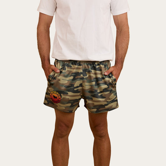 Ringers & Western Ringers Footy Short - Camo - 123049RW | Blue Heeler Boots