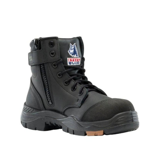 Steel Blue Argyle Zip: Composite - 317532 blue-heeler-boots