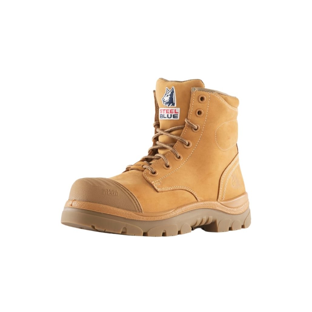 Steel Blue Argyle Zip Scuff Composite - 318592 | Blue Heeler Boots