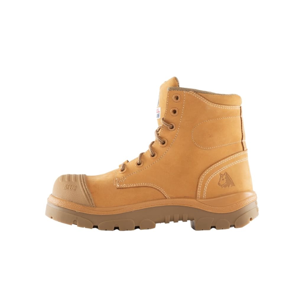 Steel Blue Argyle Zip Scuff Composite - 318592 | Blue Heeler Boots