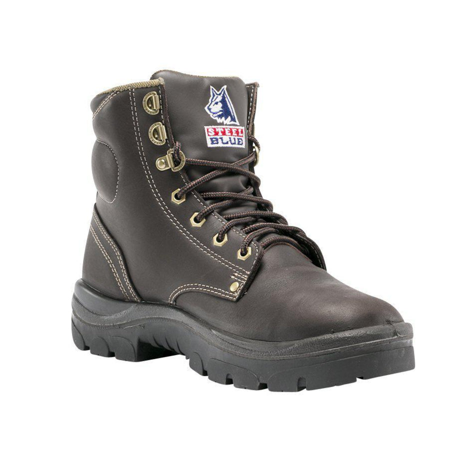 Steel Blue Argyle - 312102 blue-heeler-boots
