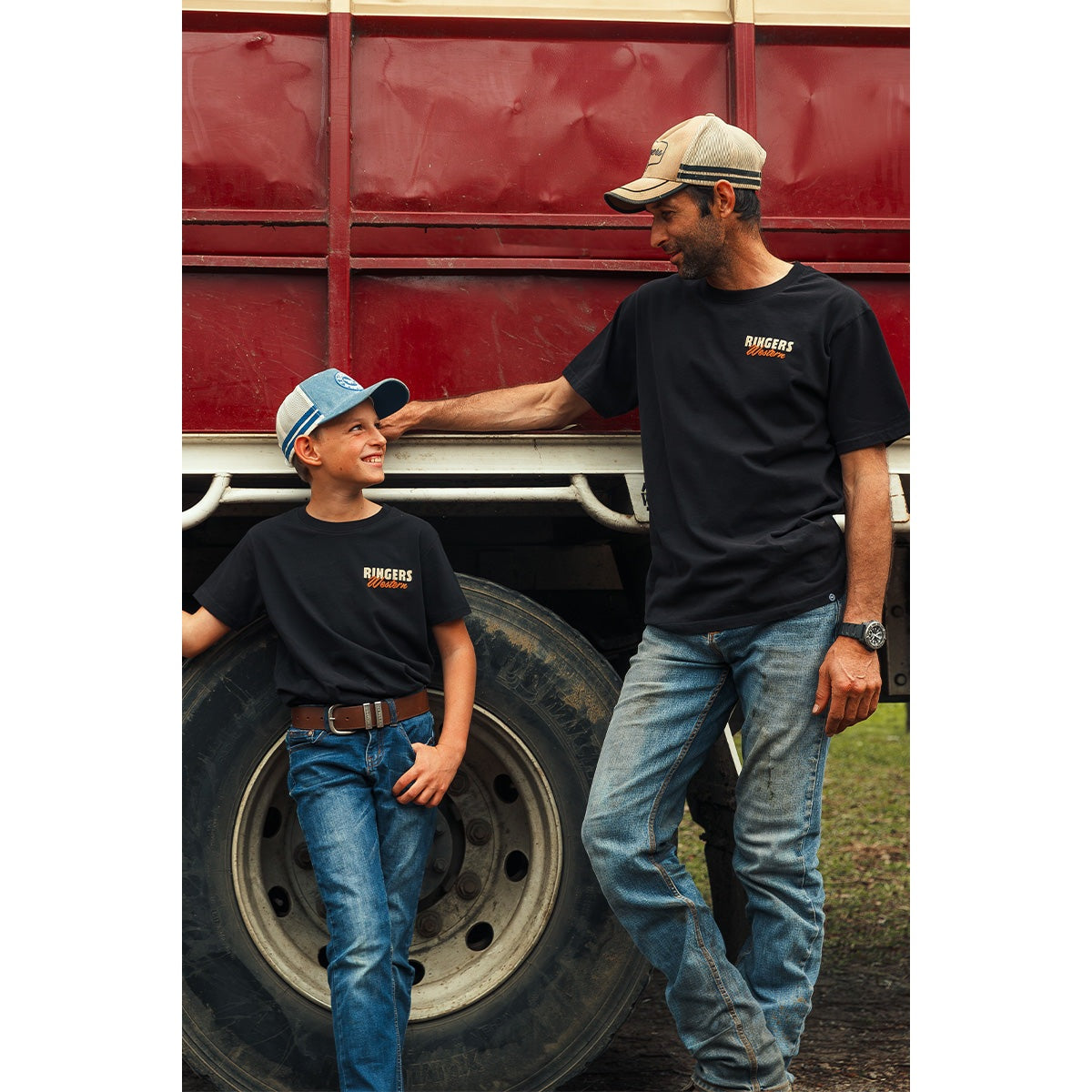 Ringers & Western Truck Yeah Mens Loose Fit T-Shirt - 125032RW | Blue Heeler Boots