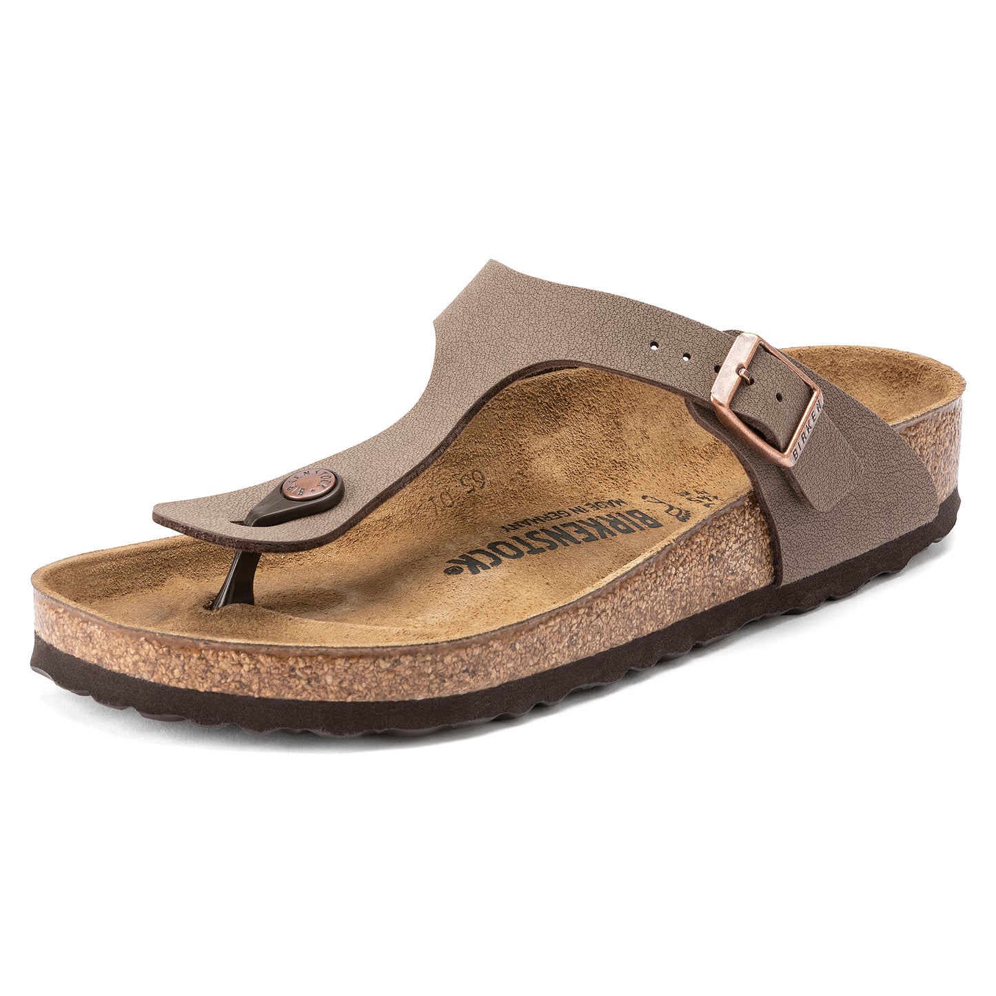 Birkenstock Gizeh Mocca BirkiBuc Regular - 043751 | Blue Heeler Boots