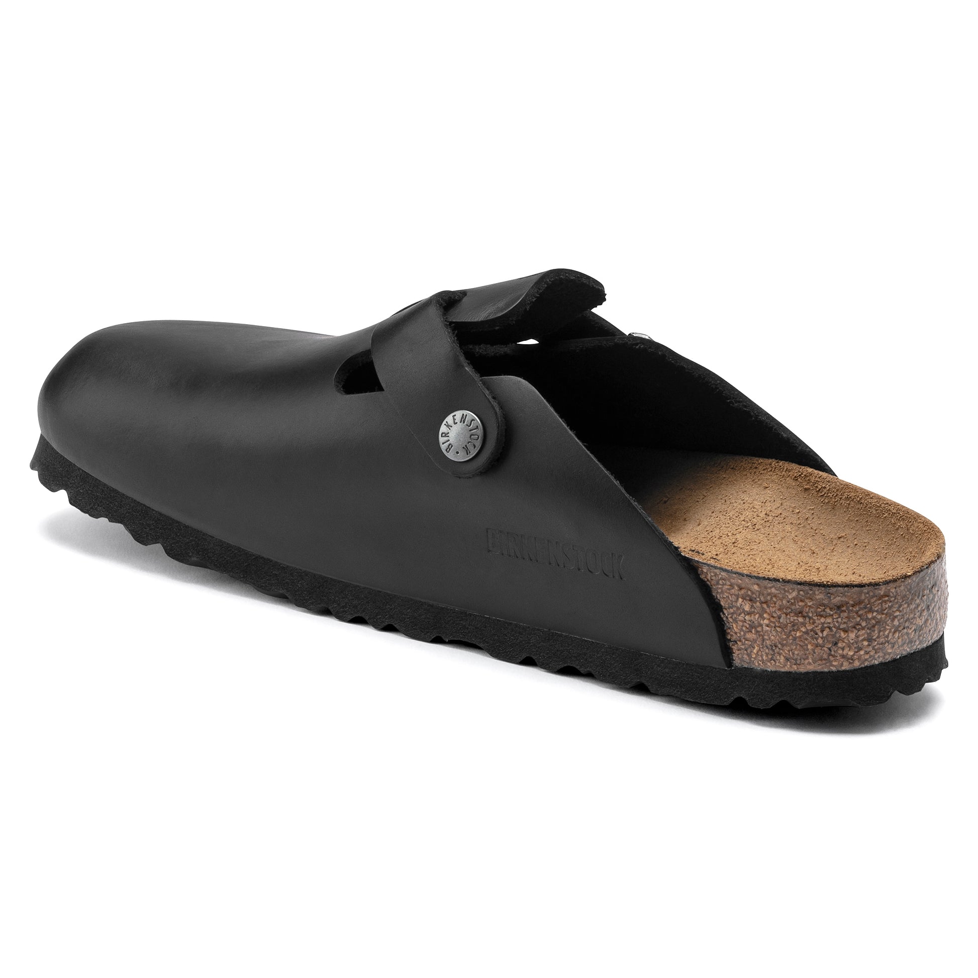 Birkenstock Boston Black Oiled Leather Regular - 059461 | Blue Heeler Boots