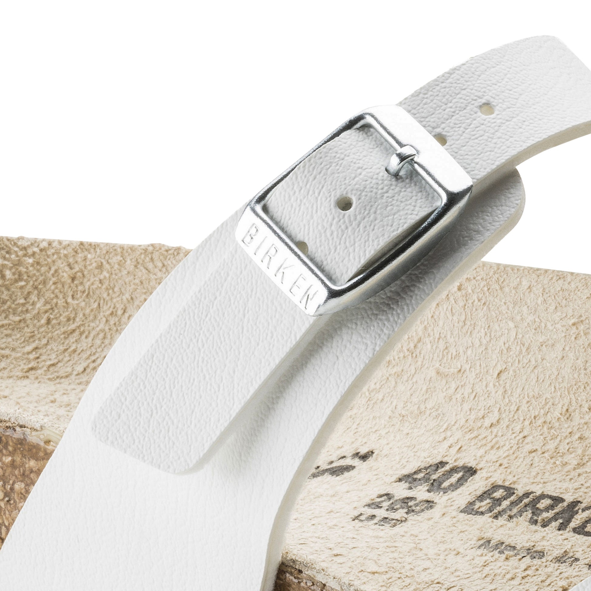 Birkenstock Mayari White Birko-Flor Narrow - 071053 | Blue Heeler Boots
