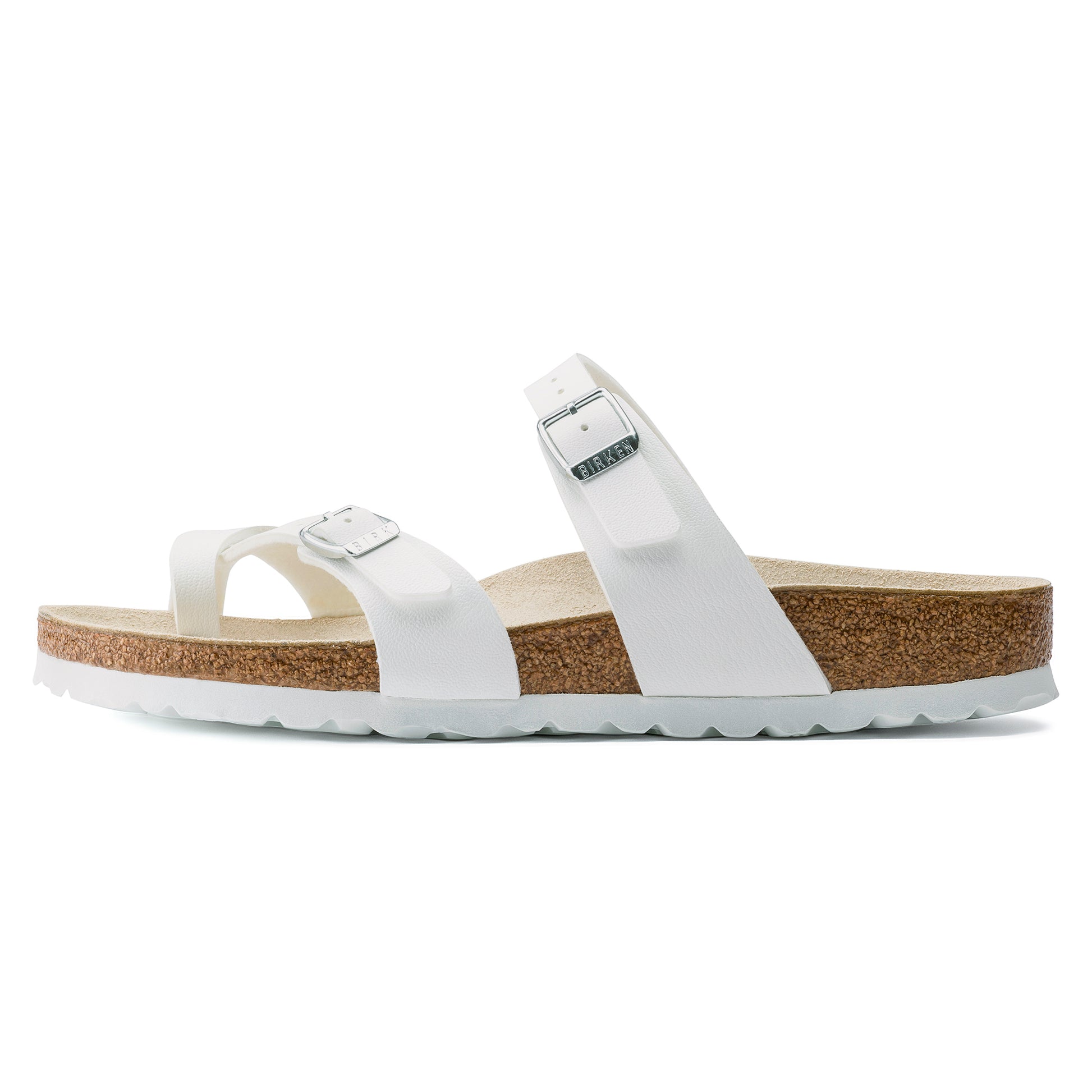 Birkenstock Mayari White Birko-Flor Narrow - 071053 | Blue Heeler Boots