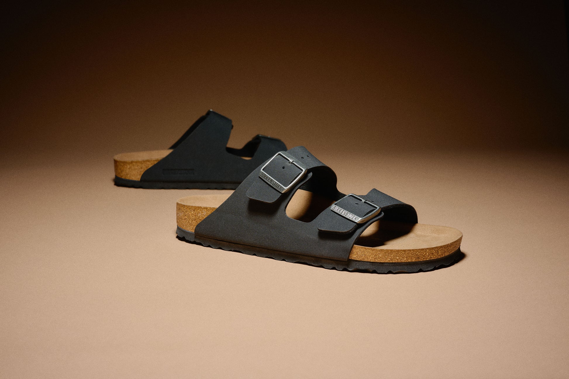 Birkenstock Arizona Vegan Black BirkiBuc Regular - 1019115 | Blue Heeler Boots