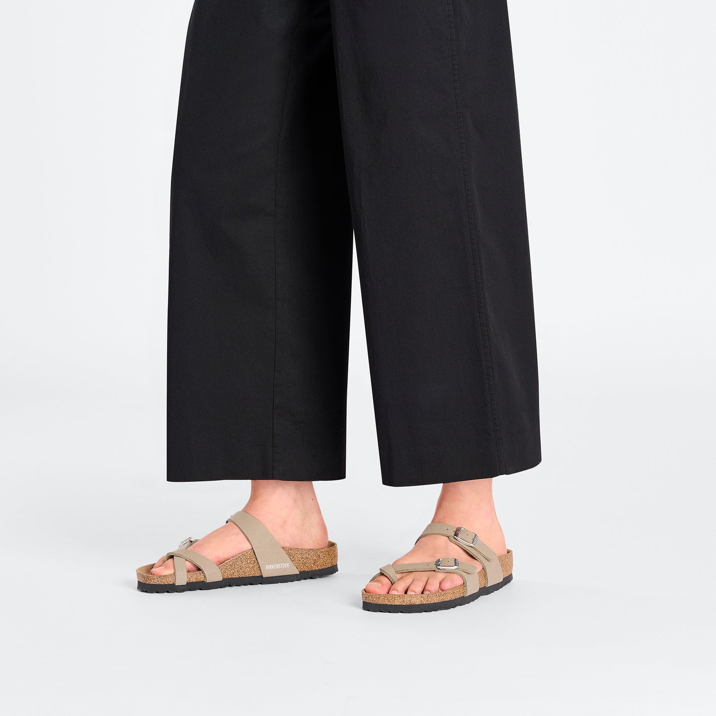 Birkenstock Mayari Vegan Grey Taupe Synthetic Regular - 1026702 | Blue Heeler Boots