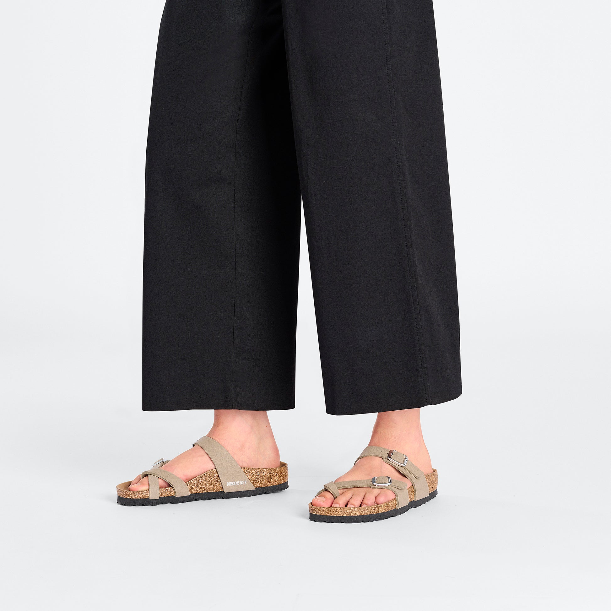 Birkenstock Mayari Vegan Grey Taupe Synthetic Regular - 1026702 | Blue Heeler Boots