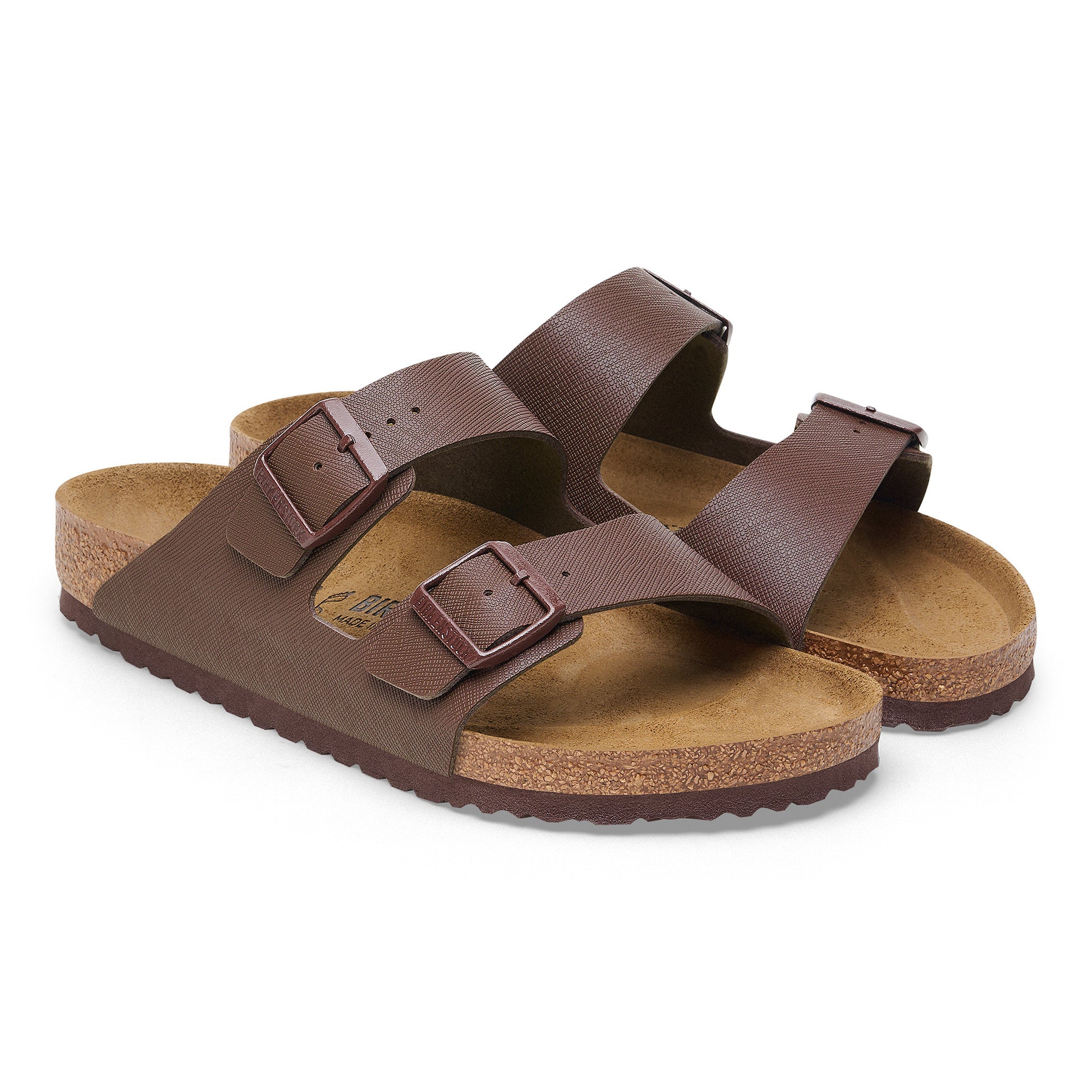 Birkenstock Arizona Saffiano Roast Birko-Flor Regular - 1028133 | Blue Heeler Boots