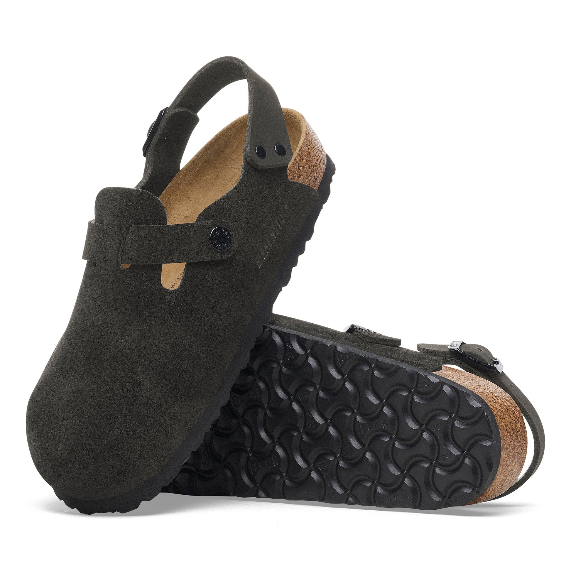 Birkenstock Tokio Black Suede Leather Regular - 1028337 | Blue Heeler Boots