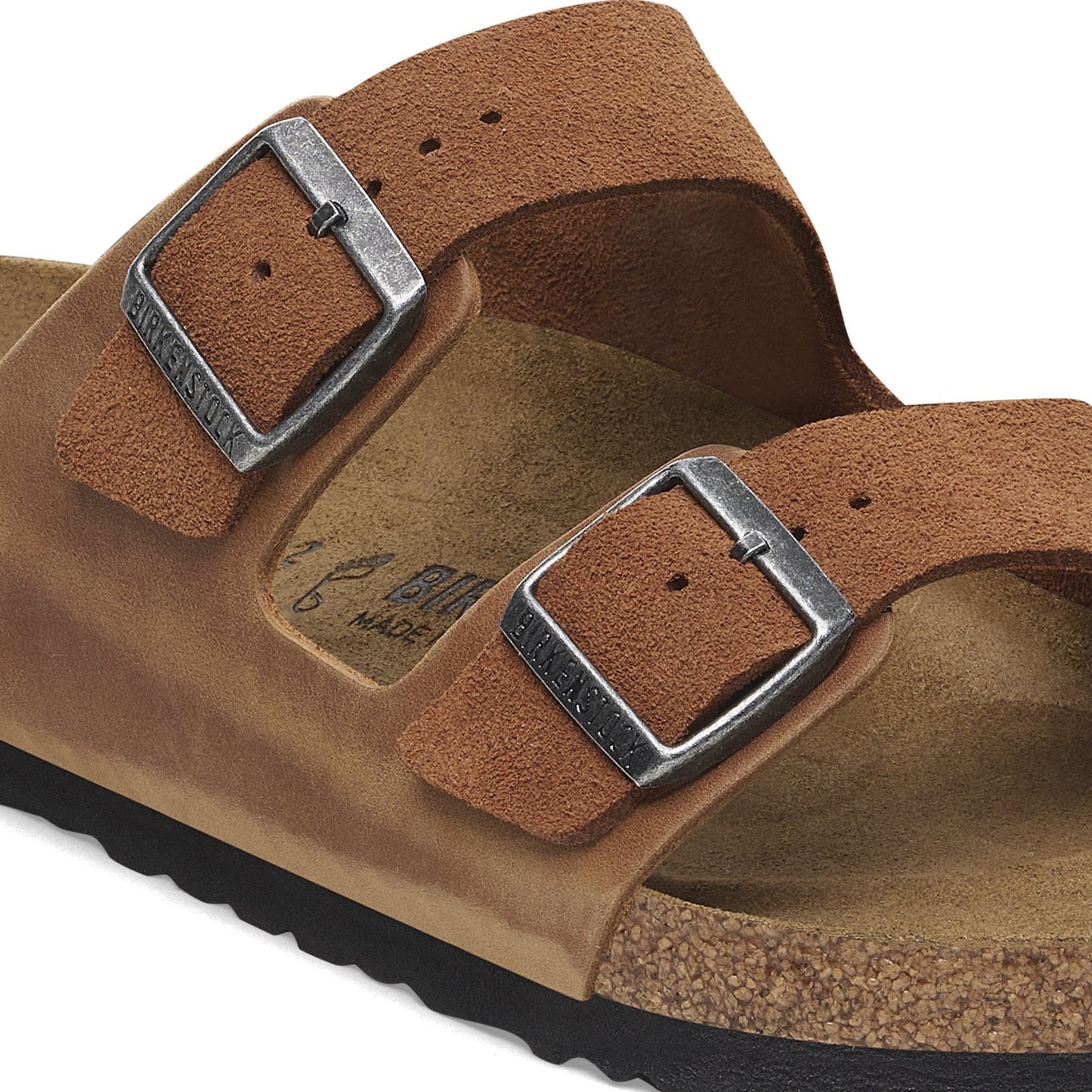Birkenstock Arizona Cognac Oiled/Suede Leather Regular - 1029179 | Blue Heeler Boots